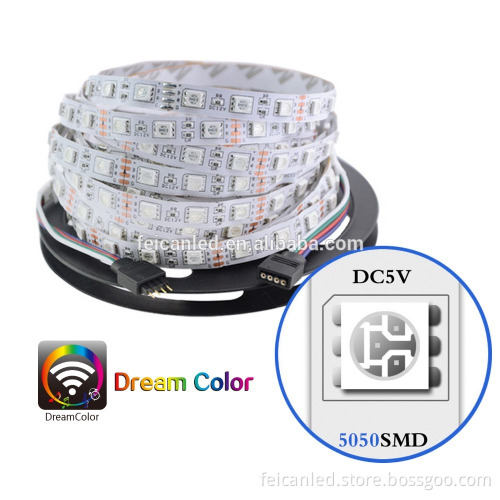 Whole Kit wifi RGB Controller+3528SMD 300leds RGB strip+12V Power adapter